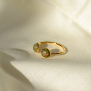 Bague_Orchidée_Unakite