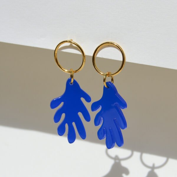 Boucles d'Oreilles - Surin - Bleu